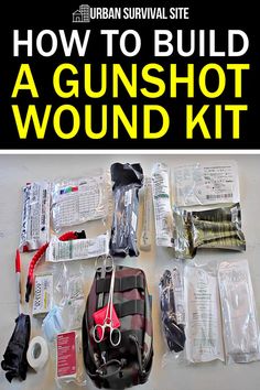 Take control of your personal safety and prepare for the unexpected in an urban environment! This comprehensive guide will teach you how to build a gunshot wound kit with all the essential supplies to treat yourself or a loved one. Empower yourself with the knowledge to save a life, even in the most critical situations. Gunshot Wound, Emergency Survival Kit, Survival Items, Survival Supplies