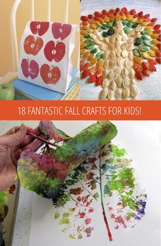 fall craft ideas for adults | 18 Fantastic Fall Crafts for Kids! Fall Craft Ideas For Kids, Fall Craft Ideas, Craft Ideas For Kids, Fall Craft, Daycare Crafts, Fall Crafts For Kids, Autumn Crafts, Crafty Kids, Adult Crafts