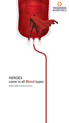 a red lamp with the words hero's in all blood types written below it