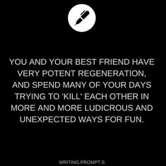 a black and white photo with the words, you and your best friend have very point reg