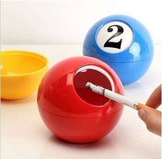 Billiards Shaped Ashtray Unique Pool, Billiards Room, Pool Stuff, Gift Favors, Clever Gadgets, Unusual Gift, Pool Furniture, Bar Items