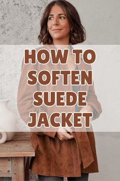 Make your suede jacket more comfortable with easy steps to soften stiff material. Cute Blazers