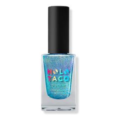 Hydropower Specialty Nail Polish - Holo Taco | Ulta Beauty Shimmery Nail Polish, Holo Taco, Vegan Nail Polish, Polish Remover, Nail Polish Remover, Neutral Beige, Blue Violet, Ulta Beauty, Medium Brown