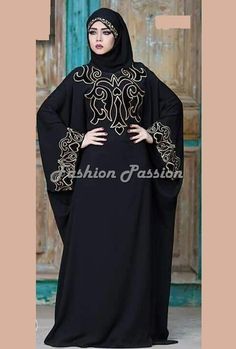 Abaya Hijab Burkha Collection 2023 Fashion Passion @ Top Trending For More Designs Click on our YouTube link...?😇😍 Abaya Black, Hijabista Fashion, Abaya Hijab, Hijab Style Tutorial, Hijabi Fashion Casual, Mode Abaya, Modest Dresses Casual