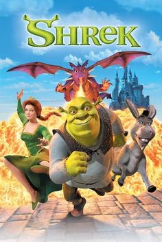 shrek is listed as one of the most popular cartoon shows in the world