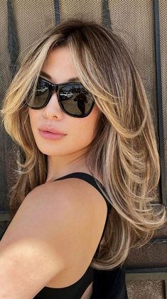 30 Butterfly Haircut Ideas That You’ll Love to Try in 2023 Tone Highlights, Butterfly Hairstyle, Olive Skin, Long Blonde, Hair Color And Cut, Long Blonde Hair