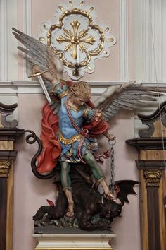 St Michael defend us in battle. Tattoo Suit, Battle Art, Michael Archangel, Jan Van Eyck