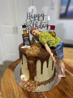 #BEAUTY ,#REALATIONSHIPS #Fashion #Outfits #SUMMER Outfits #Animals 21th Birthday Cake For Men, Birthday Cake 34 Years Old Men, Birthday Cake 21 Guy, Birthday Cakes For Men With Alcohol, Tito’s Cake Ideas, Male 18th Birthday Cake Ideas, 22nd Birthday Themes For Guys, 21 Cake Ideas 21st Birthday For Men, Guys Bday Cake