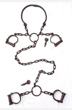 Find many great new & used options and get the best deals for Iron Antique Handcrafted Rare Neck Leg & Hand Handcuffs Lock With 2 Key at the best online prices at eBay! Free shipping for many products! Handcuffs Bedroom, Classic Car Photoshoot, Steel Collar, Stainless Steel Collar, Lock Ring, Real Steel, Alternative Lifestyle, Kill People, Garage Design