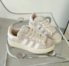 Sneakers For Teenage Girl, Addidas Shoes Campus, Campuses Adidas, Adidas Campus Shoes, Campus Shoes, Campus Adidas, Pretty Sneakers, Dr Shoes, Trendy Shoes Sneakers