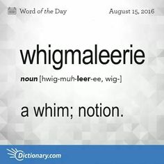 a poster with the words whigmalerie in black and white on it