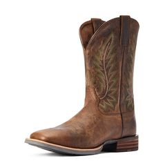 Whether you need a reliable boot to lope your horse in or comfortable pair to run around town in, Ridin High has you covered. Classic and versatile, it sits atop a tough rubber sole that can stand up to hard wear.\n\t\tRidin High Western Boot | Men's Ridin High Western Boots in Pecan Brown, Size: 10 EE / Wide by Ariat Western Boots For Men Boot Barn, Men’s Cowboy Boots, Native Photoshoot, Tecovas Boots Mens, Cody Core, Men Cowboy Boots, Quince Outfits, Brown Square Toe Boots, Ariat Mens Boots