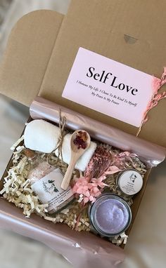 "Gifting is a great way to make someone feel special. Give them a unique and luxurious box filled with luxurious handmade items and treats to show your thoughtfulness. Add a lovely personalised message to your unique skincare box. Jumpstart your body skincare journey and opt for an all-vegan skincare set. Our effective, plant-based and cruelty-free collection is packed with the essentials you need to feel confident in your body. These make for a terrific, feel-good surprise for your loved ones a Skincare Gift Box, Skincare Package, Rose Lip Balm, Spa Gift Set, Pamper Hamper, Care Box, Mother Christmas Gifts, Spa Gifts Set, Take Care Of Your Body