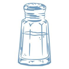 a glass bottle filled with liquid on top of a white background