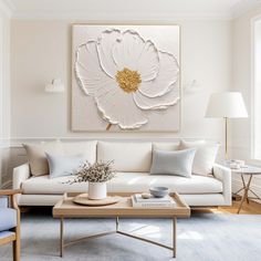 3D White Flower Painting Minimalist Plaster Art On Canvas Modern Flower Painting For livingroom Abstract Flower Art, Custom Frames, Abstract Canvas Wall Art, Modern Abstract Art, Oil Painting Flowers, Linen Canvas, Abstract Flower, Modern Abstract Painting, Wooden Case