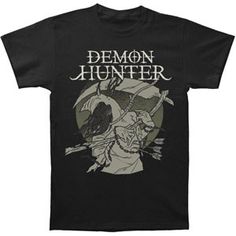 Demon Hunter Sickle Demon T-shirt Holding Scythe, Chains Art, Demon Hunter, Art Logo, Graphic Tshirt