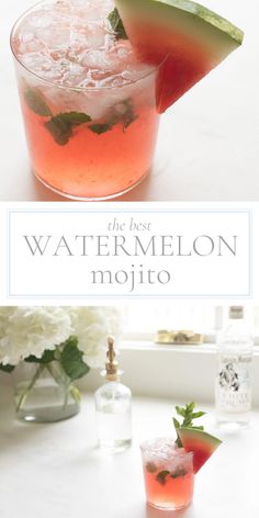 the best watermelon mojito recipe