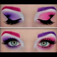 Cheshire Cat Fancy Dress, Cat Eye Makeup Halloween, Chesire Cat Costume, Cheshire Cat Cosplay, Cheshire Cat Makeup, Cheshire Cat Halloween, Pink Halloween Costumes, Alice In Wonderland Makeup, Cat Costume Diy