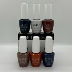 Brand New Opi Gel Color Nail Polish (6 Color Set) Various Fall Shades You get all the colors shown in the photos Opi Fall Colors Gel, Opi Gel Fall Colors, Fall Opi Gel Nail Colors 2024, Fall Nail Colors Opi Gel, Fall Nail Polish 2024, Opi Gel Polish Colors Fall 2024, Opi Gel Polish Colors Fall, Opi Gel Polish Colors, Fall Nails Opi