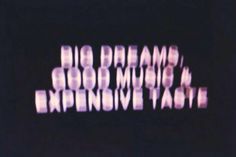 the words big drama is written in white letters