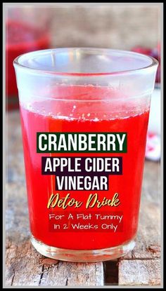 cranberry apple cider vinegar after dark for a flat turment in 2 weeks only