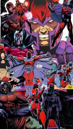 an image of the cover to deadpool and other comic characters in front of them