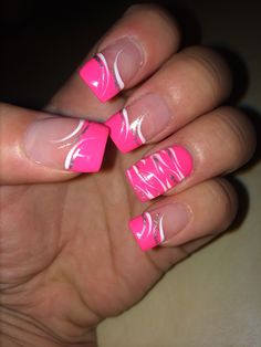 Pink French manicure. French nail designs, Pedicure designs toenails Shellac Pedicure, French Manicure Nail Designs, Pink French Manicure, Pink French Nails, French Tip Nail Art, Pedicure Designs Toenails, Gel French Manicure, Gel Pedicure, French Manicure Designs