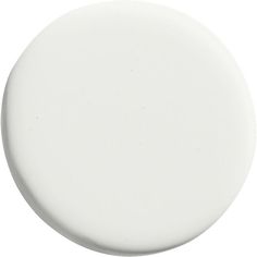 a white round object on a white background