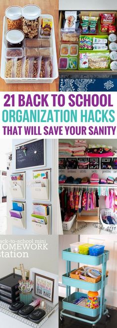 the back to school organization hacks that will save your sanity