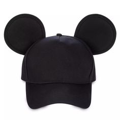 Mickey Mouse Ear Hat Baseball Cap for Adults | Disney Store Boys Mickey Ears, Adjustable Mickey Mouse Cap, Mickey Mouse Baseball Cap, One Size Fits Most, Black Mickey Mouse Cap, Adjustable Black Hat With Ears, Casual Black Mickey Mouse Hat, Casual Hats With Ears, One Size Fits Most, Casual Adjustable Hat With Ears, Casual Black Hats With Ears