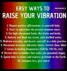 Raise Frequency, Ways To Raise Your Vibration, Higher Vibration, Chakra Healing Meditation, Higher Frequency, Raise Vibration, Energy Therapy, Spiritual Awakening Quotes, Spiritual Psychology