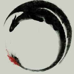 an image of a dragon in the middle of a circle