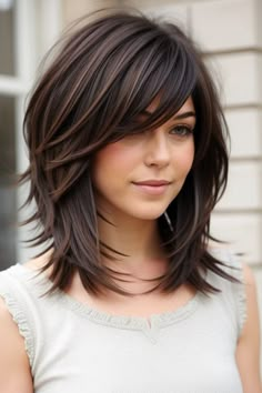 Hair Contouring, Layered Haircuts For Medium Hair, Bob Hairstyles For Thick, Extensions Hair, Haircut And Color