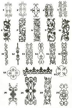 an image of some type of ornamental designs