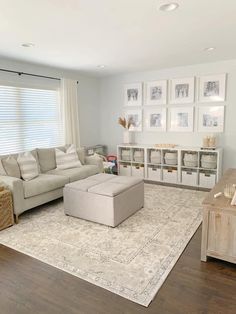 the living room is clean and ready for us to use in its new owner's home