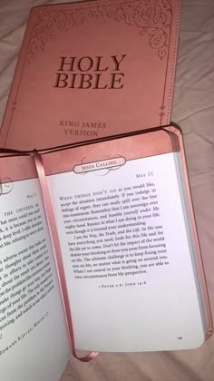 Pink Bible Verse, Fall In Love With Jesus, Pink Christian, Bible King James Version, Comforting Bible Verses