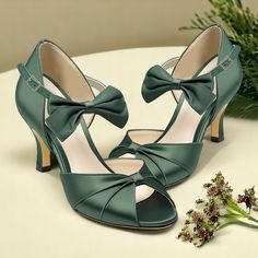 Category:Wedding Shoes,Heels; Upper Materials:Satin; Lining Materials:Sheepskin; Embellishment:Bowknot; Heel Type:Kitten Heel,Stiletto; Gender:Women's; Toe Shape:Peep Toe,Round Toe; Type:Wedding Sandals; Style:Elegant; Heel Height(inch):2-3; Outsole Materials:Rubber; Occasion:Wedding,Party; Listing Date:04/18/2024; 2024 Trends:Dress Shoes Purple Wedding Shoes, Heels Wedding Shoes, Heels Wedding, Satin Noir, Heels Online, Wedding Shoes Heels, Wedding Dress Shoes, Shoes Wedding, Wedding Sandals