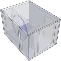 an image of a computer case that is not in the package or package, it's clear