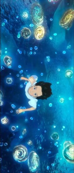 Children Of The Sea Wallpaper, Children Of The Sea Anime, Daisuke Igarashi, Urashima Taro, Children Of The Sea, Ocean Kids, Anime Wall Art, Underwater Photography