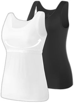 Supportive White Tops, Sleeveless Tops With Built-in Bra And Medium Support, Supportive White Sleeveless Tank Top, Supportive Workout Tops, Supportive Workout Tops With Medium Bust Support, Supportive Solid Tops With Medium Bust Support, Supportive Black Sleeveless Top, Stretch Full Coverage Workout Top, White Fitted Full Coverage Top