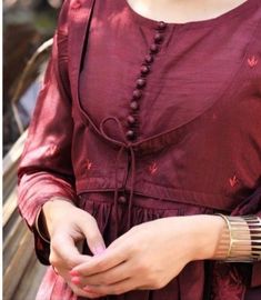 Ramzan Dua, Ethnic Jacket, Eastern Wear, Simple Dress Casual, Stylish Kurtis, Eastern Dresses, Simple Frock Design, Cotton Anarkali