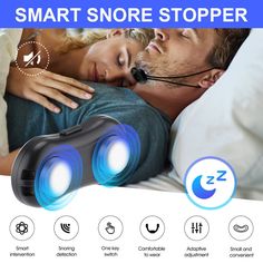 Health care sleep well improve sleep snore stopper stop snoring device sleep aid Description: *1. Battery capacity: 300mAh *2. Weight: 39g *3. Product size: 16.7*48*22MM Features: *1. Adopt current pulse technology to effectively suppress snoring, give you a good sleep.  *2. Comfortable to wear, will not give you any burden when you sleep.  *3. Noise reduction and no operation noise.  *4. Small and portable, convenient to carry for office, business trip, travel, etc.  Package Includes: 1x Anti S Best Sleep Aid Products, Snoring Remedies, Stop Snoring, Anti Snoring, How To Stop Snoring, Home Beauty Tips, Sleep Aid, When You Sleep, Improve Sleep