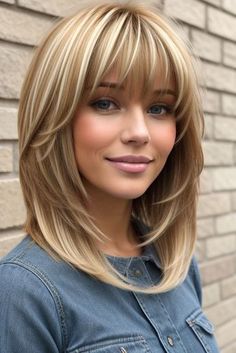 29+ Shag Haircuts Blonde 16 Frizzy Hair With Bangs, Haircuts For Blonde Hair, Haircuts For Thick Frizzy Hair, Shag Haircut With Bangs, Long Hair Layered, Fat Face Haircuts, Hairstyle 2024, Copper Blonde Hair Color, Shaggy Layers