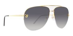 Cartier - Panthere Aviator ESW00093 sunglasses | Free Shipping - Designer Eyes Men's Sunglasses