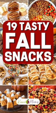 Fall snacks are perfect for cozy autumn days. Discover easy fall recipes, including pumpkin spice snacks and apple cinnamon snacks. Enjoy healthy fall snack recipes and festive fall recipes for any occasion. Try quick autumn treats like caramel apple treats and spooky Halloween snacks. Delight in fall dessert ideas and fall party snacks, ideal for Thanksgiving treats. Harvest treats and fall baking recipes add a seasonal touch to your gatherings with autumn cookie recipes and more. Fall After School Snacks, Fall Bake Sale Treats Easy, Pumpkin Spice Snacks, Fall Snacks And Appetizers, Fall Festival Snacks, Easy Fall Treats For Kids, September Snacks, Fall Movie Night Snacks