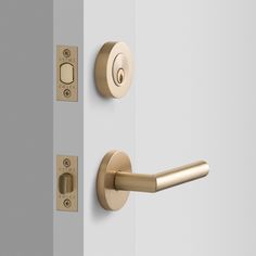 an image of a door handle and knob