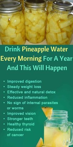 pineapple water is the best way to start your morning