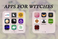 Witchcraft Apps Iphone, Witch Things To Make, Witch In Training, How To Start Being A Witch, Witch Girlfriend Aesthetic, Witch Apps Iphone, Witch Websites, Witch Apps For Android, How To Be A Witch Beginners