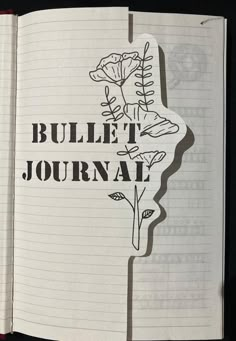 Writing Journal Decoration Ideas, Lined Page Journal Ideas, Books Page Bullet Journal, Journal Page Cover Ideas, Aesthetic Diary Pages Ideas, Lined Notebook Planner Ideas, Lecture Notes Ideas Design, January Diary Ideas, 2024 Reading Journal Cover