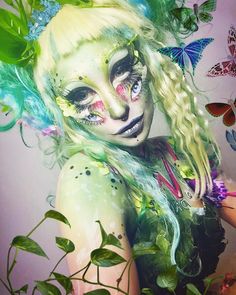 Dollfille Spfx Makeup, High Fashion Makeup, Pinterest Makeup, Sfx Makeup, Creature Feature, Eye Makeup Art, Fantasy Makeup